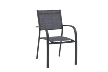 Visuel 1 du produit Fauteuil de jardin en aluminium et textilène Creador Tosca