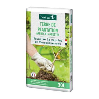 Visuel 1 du produit Sac de terre de plantation pour arbres et arbustes botanic® - 30 L