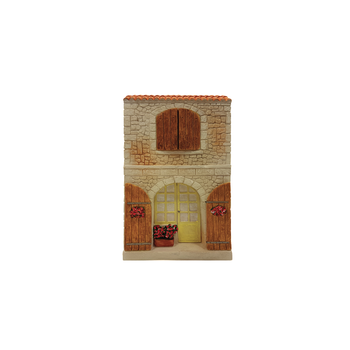 Visuel 1 du produit Façade de maison cotignac en plâtre 15 x 3,5 x 25 cm