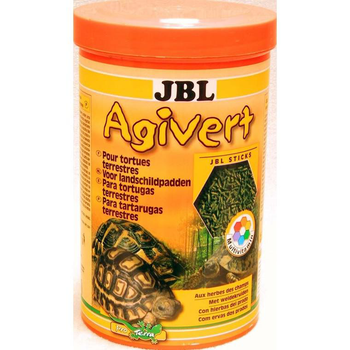 Visuel 1 du produit Nourriture pour tortues terrestres Agivert, enrichie en vitamines - JBL - 1L