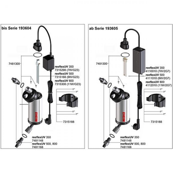 Visuel 1 du produit Embout spécifique pour reeflex UV 500 & 800, EHEIM PIÈCES DÉTACHÉES - modèle 7481168