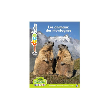 Visuel 1 du produit Mes docs à coller “Animaux de la montagne” Éditions Milan