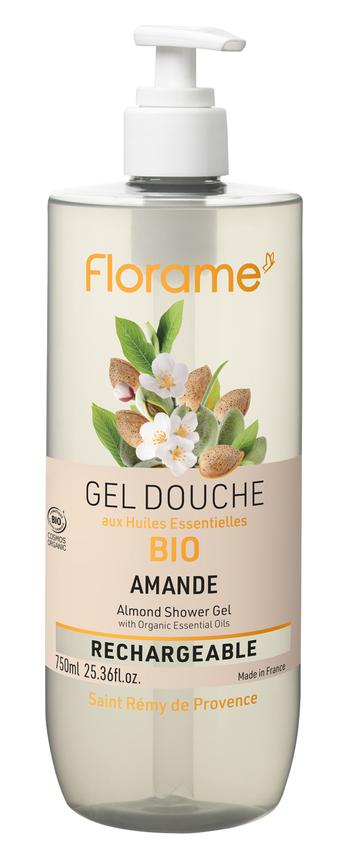 Visuel 1 du produit Gel douche amande Florame - 750 ml
