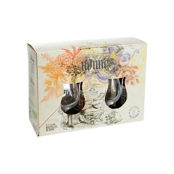 Visuel 1 du produit Coffret Nonne bio + 1 verre Nonne - 4 x 33 cl
