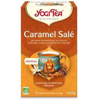 Visuel 1 du produit Infusion caramel salé Yogi Tea - 17 sachets