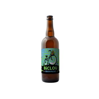Visuel 1 du produit Bière Session Pale Ale bio Biclou Brasseur Savoyard - 75 cl