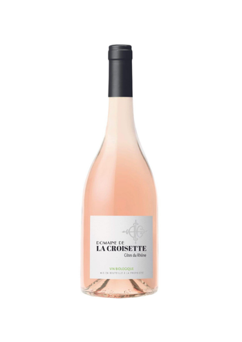 Visuel 1 du produit Vin rosé Côtes du Rhône bio Domaine de La Croisette 2024 - 75 cl