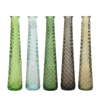 Visuel 1 du produit Vase coloris multicolore en verre recyclé - Ø 7 cm