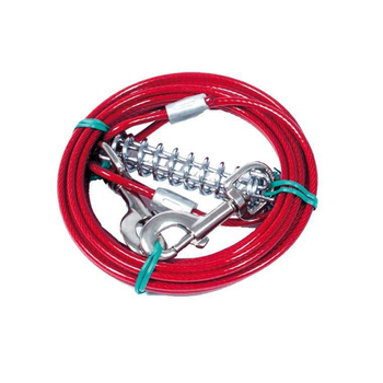 Visuel 1 du produit Câble d’attache chien rouge 6m Martin Sellier