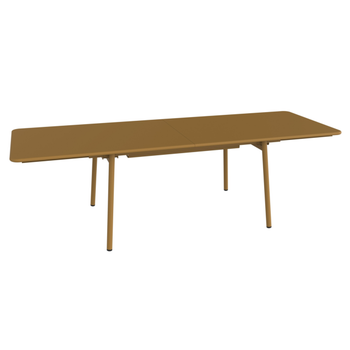 Visuel 1 du produit Table extensible Monceau coloris marron en acier Fermob - 165/255 x 74 cm