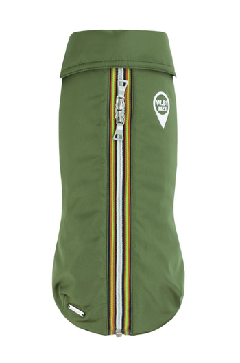 Visuel 1 du produit Imper pour chien coloris kaki Wouapy GPS - Taille 40