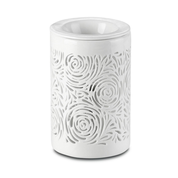 Visuel 1 du produit Diffuseur par chaleur douce coloris blanc en céramique Calorya n°8 Zen' Arôme - diffusion 20 m2