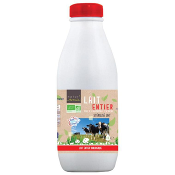 Visuel 1 du produit Lait de vache entier stérilisé UHT 1L