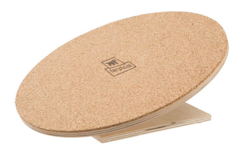 Visuel 1 du produit Disque d’exercice en bois et liège Arcade Disk 30 Ferplast pour rongeurs - Ø 30 cm