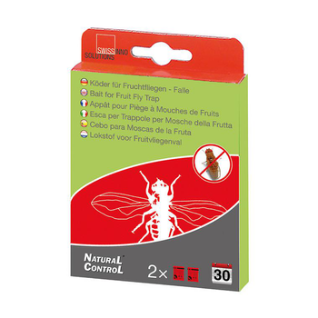 Visuel 1 du produit Recharge Appât Piège à Mouches de Fruits x2 10,7x8,5x0,8 cm