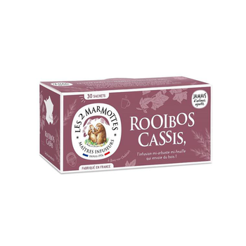 Visuel 1 du produit Rooibos cassis bio Les 2 marmottes - 36 g