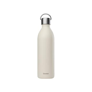 Visuel 1 du produit Bouteille isotherme en inox recyclé Qwetch Active Matt sable - 1 L