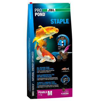 Visuel 1 du produit Granulés flottants pour koï et poissons de bassin JBL Pro Pond Staple Pearls - 11 kg