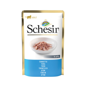 Visuel 1 du produit Aliment humide pour chat thon sachet en gelée Schesir - 85 g
