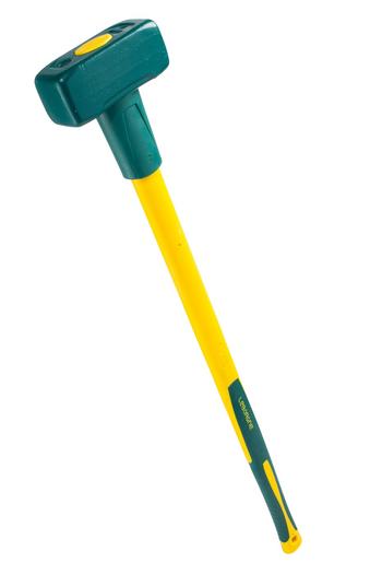 Visuel 1 du produit Masse couple 4 Kg avec pare faux-coups coloris jaune Leborgne - 90 cm