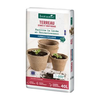Visuel 1 du produit Terreau pour semis et bouturage botanic® - 40 L