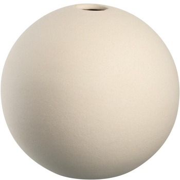 Visuel 1 du produit Vase boule soliflore en céramique beige Leonardo Bolla - Ø 12 x H 11 cm