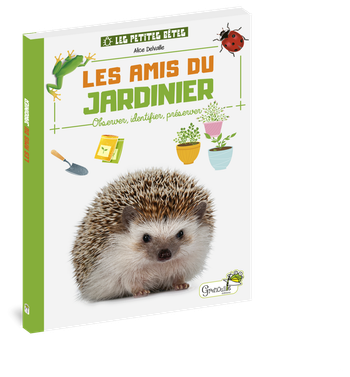 Visuel 1 du produit Livre "Les amis du jardinier" collection Les petites bêtes aux Éditions Grenouille