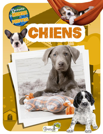 Visuel 1 du produit Livre pour enfants "chiens découvre le monde en photos"