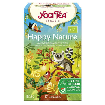 Visuel 1 du produit Thé Happy Nature bio Yogi Tea - 17 sachets