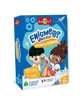 Visuel 1 du produit Jeu de cartes Énigmes Junior - Graines de sciences