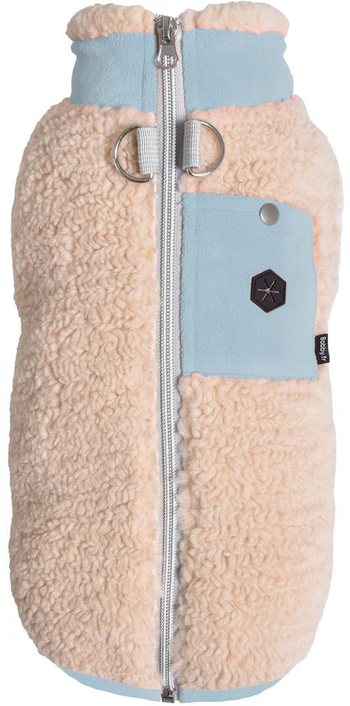 Visuel 1 du produit Pull pour chien coloris bleu Bobby Alpaga - Taille 26XS