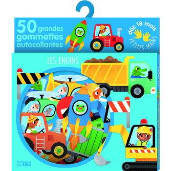 Visuel 1 du produit Gommettes pour les petites mains – Les Engins