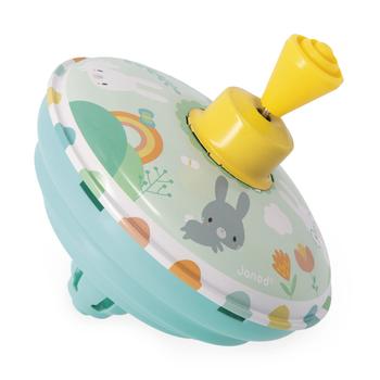 Visuel 1 du produit Toupie métal à motif lapins Janod