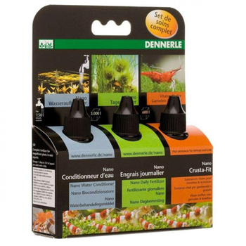 Visuel 1 du produit Set de soins complet pour aquarium nano, DENNERLE - format compact