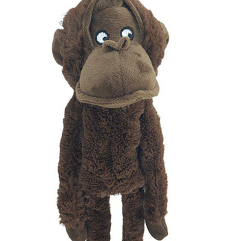 Visuel 1 du produit Jouet pour chien coloris marron peluche singe Flamingo Madina - Taille S 17 x 12 x 57 cm