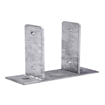 Visuel 1 du produit Pied d'ancrage pour sol dur pour poteau Cerland - 9 x 9 cm