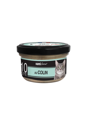 Visuel 1 du produit Aliment humide pour chat Hamiform Cuisiné n°10 colin - 80 g