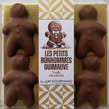 Visuel 1 du produit Manneles en chocolat et à la guimauve OH Gourmand - boîte de 120 g
