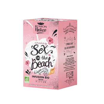 Visuel 1 du produit Infusions Sex on Thé beach bio Romon Plaisir - 28 g