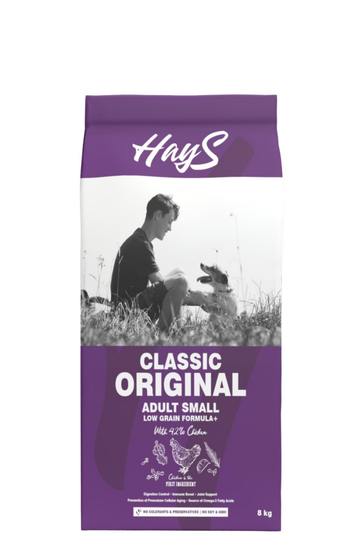 Visuel 1 du produit Croquette pour le chien adulte de petite race au poulet Hays Classic - 8 kg