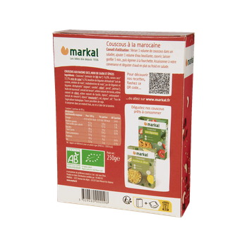 Visuel 1 du produit Couscous marocain bio Markal - 250 g