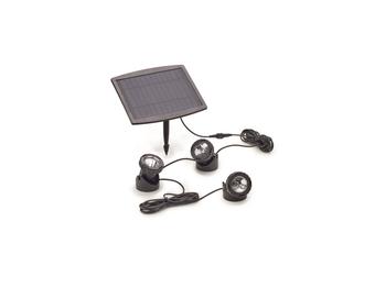 Visuel 1 du produit Kit d’éclairage Pontec PondoSolar LED 3 spots