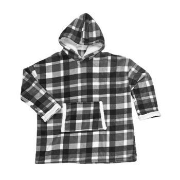 Visuel 1 du produit Sweat plaid à carreaux en polyester - Taille unique