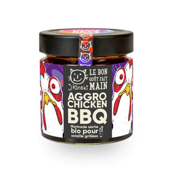 Visuel 1 du produit Épices pour volaille grillée J. Kinski Aggro Chicken BBQ - 125 g