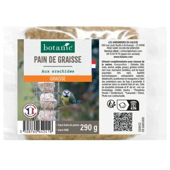 Visuel 1 du produit Pain de graisse aux arachides pour oiseaux botanic® - 290 g