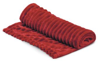 Visuel 1 du produit Plaid de Noël pour chien coloris rouge Bobby  - 100 x 70 cm