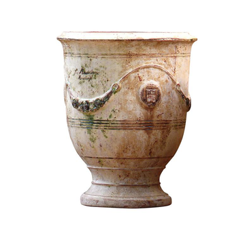 Visuel 1 du produit Vase Anduze patine en terre cuite H 55 x Ø 45 cm