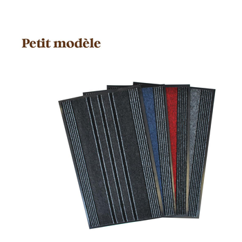 Visuel 1 du produit Tapis absorbant 2 en 1 coloris multicolore Liseré Vert - 40 x 68 cm