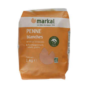 Visuel 1 du produit Pennes blanches bio Markal - 1kg