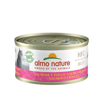 Visuel 1 du produit Boîte chat adulte Saumon Poulet 70g
